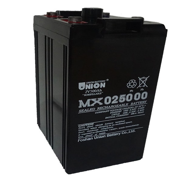 MX025000 2V500AH 友联UNION蓄电池