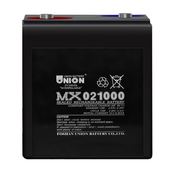 MX021000 2V100AH 友联UNION蓄电池