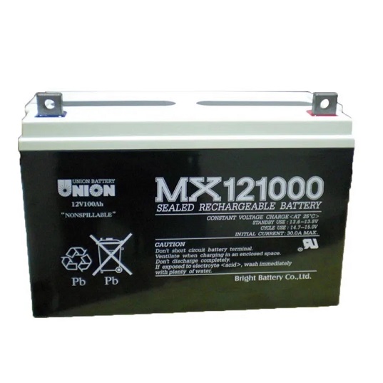MX121000 12V100AH 友联UNION蓄电池