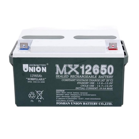 MX12650 12V65AH 友联UNION蓄电池