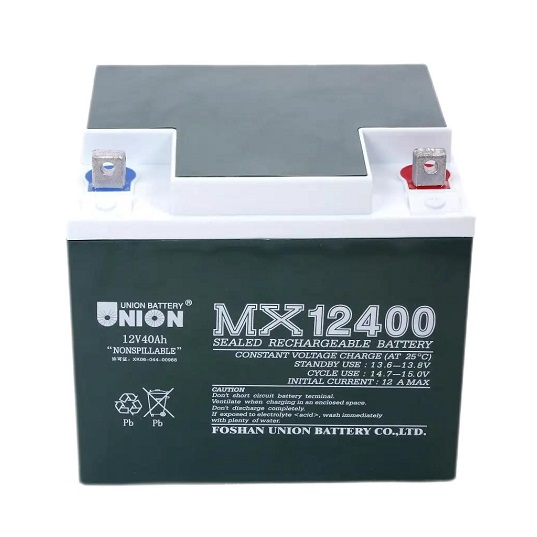 MX12400 12V40AH 友联UNION蓄电池